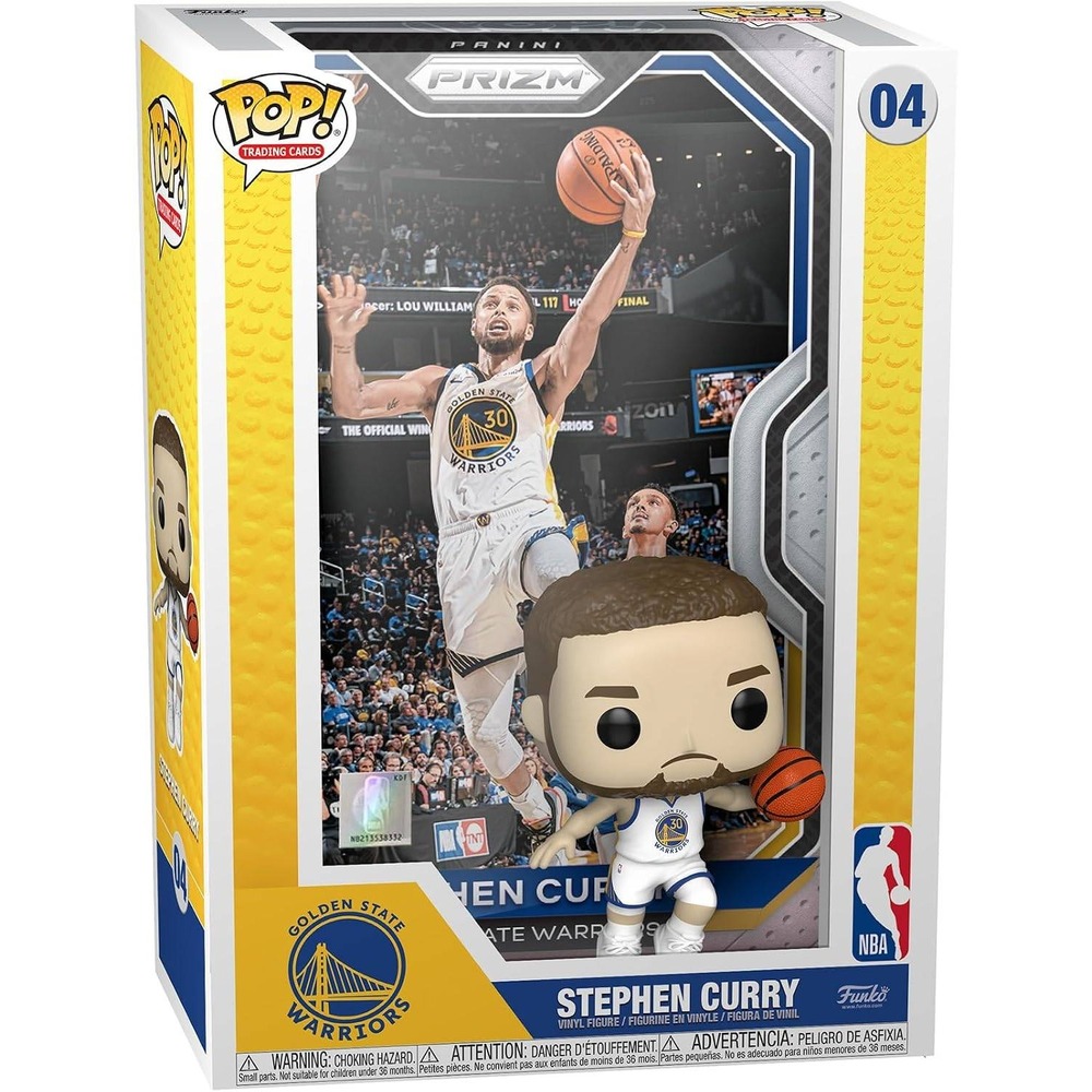 Funko Pop Trading Cards Panini Prizm Stephen Curry 04 Golden State Warriors NBA